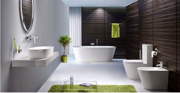 Phòng tắm đầy đủ tiện nghi, khách hàng không mất nhiều thời gian để lựa chọn sản phẩm