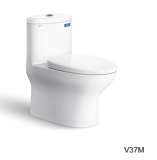 Bàn cầu 1 khối Viglacera V37M